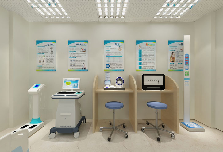 建始一中健康小屋全景展示图