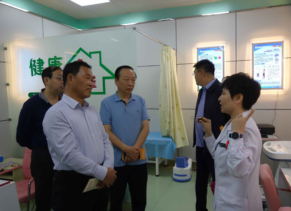 内蒙包头卫计局参观“宝鸡市金台