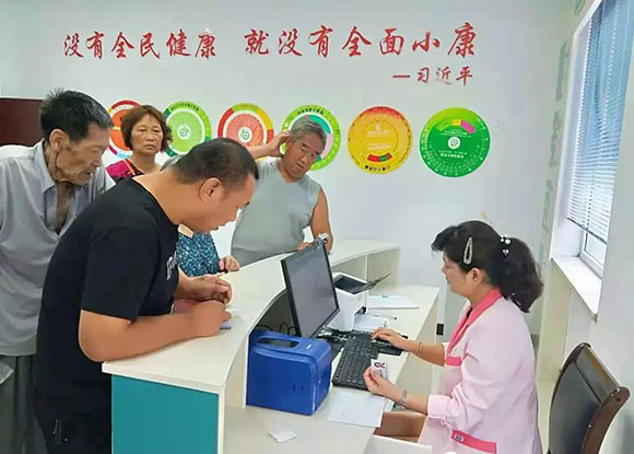 闻喜县智能健康管理中心，全面促进家庭医生签约服务